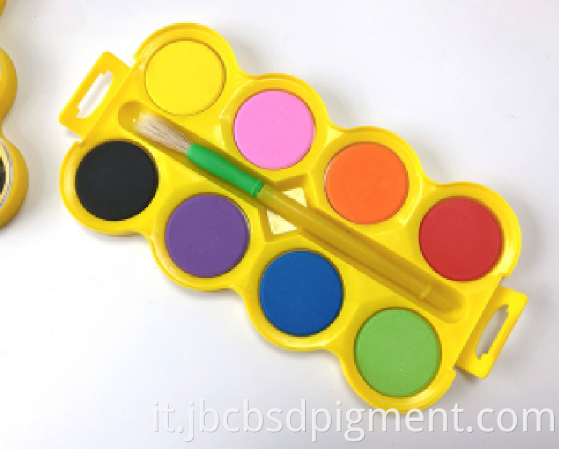 8 Color With Yellow Box Png